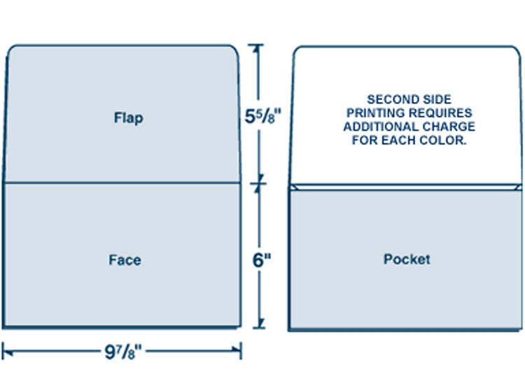 Document Folders Printed with Your Custom Design 3