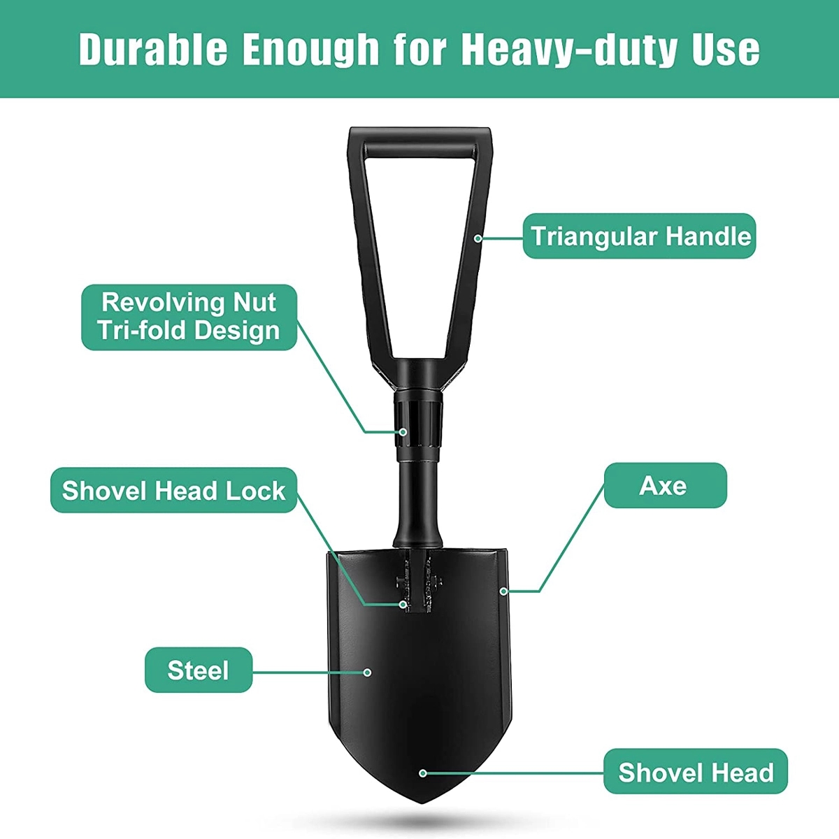 Folding Shovels for Digging 3