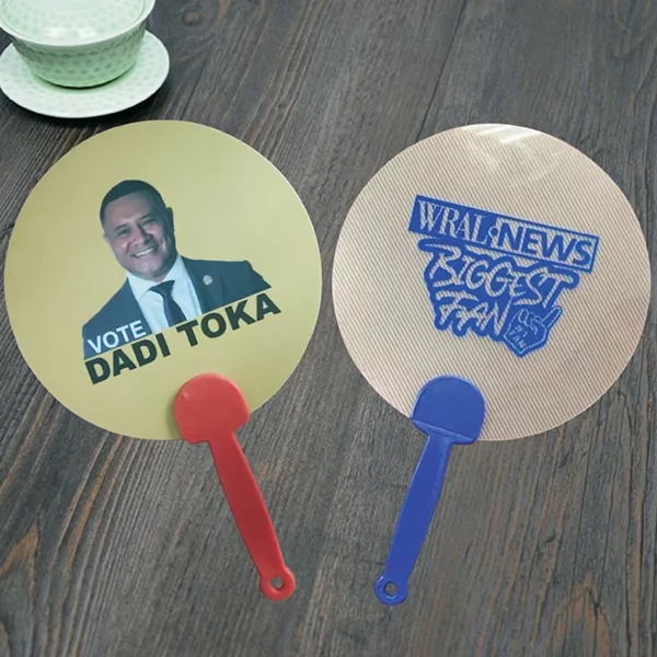 Custom Plastic Hand Fan 4