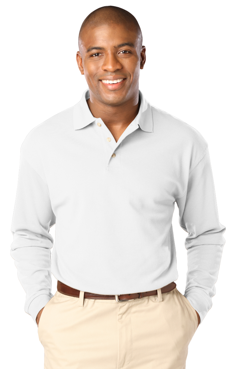 Men's Superblend L/S Polo 17