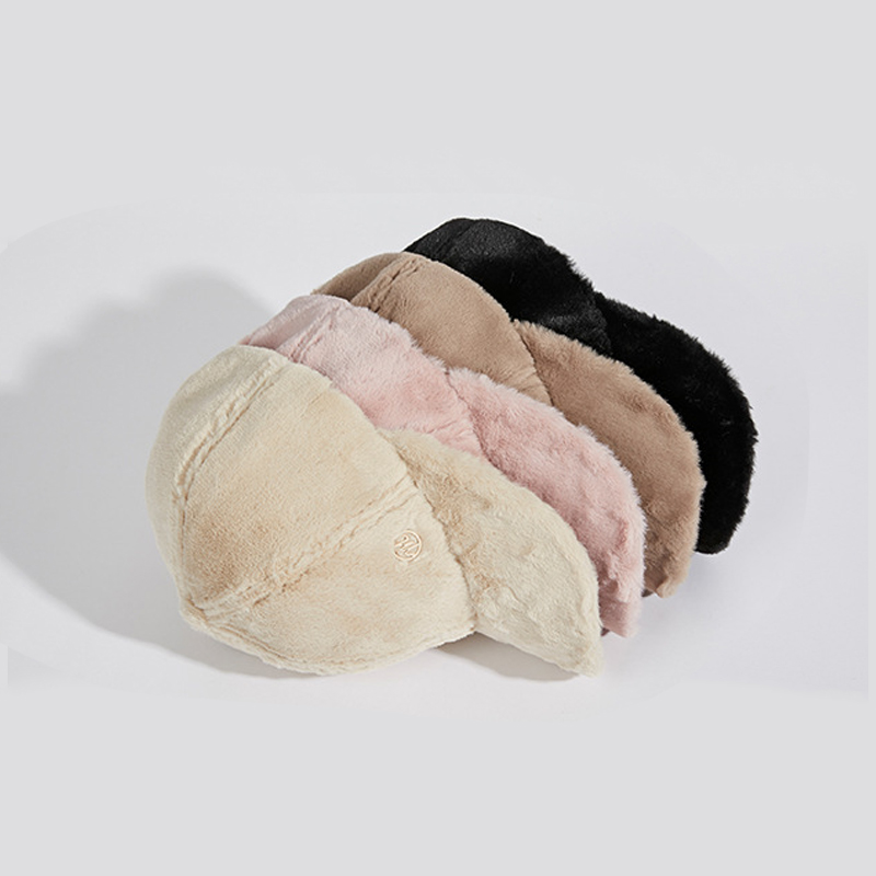 Winter Warm Plush Baseball Cap 4