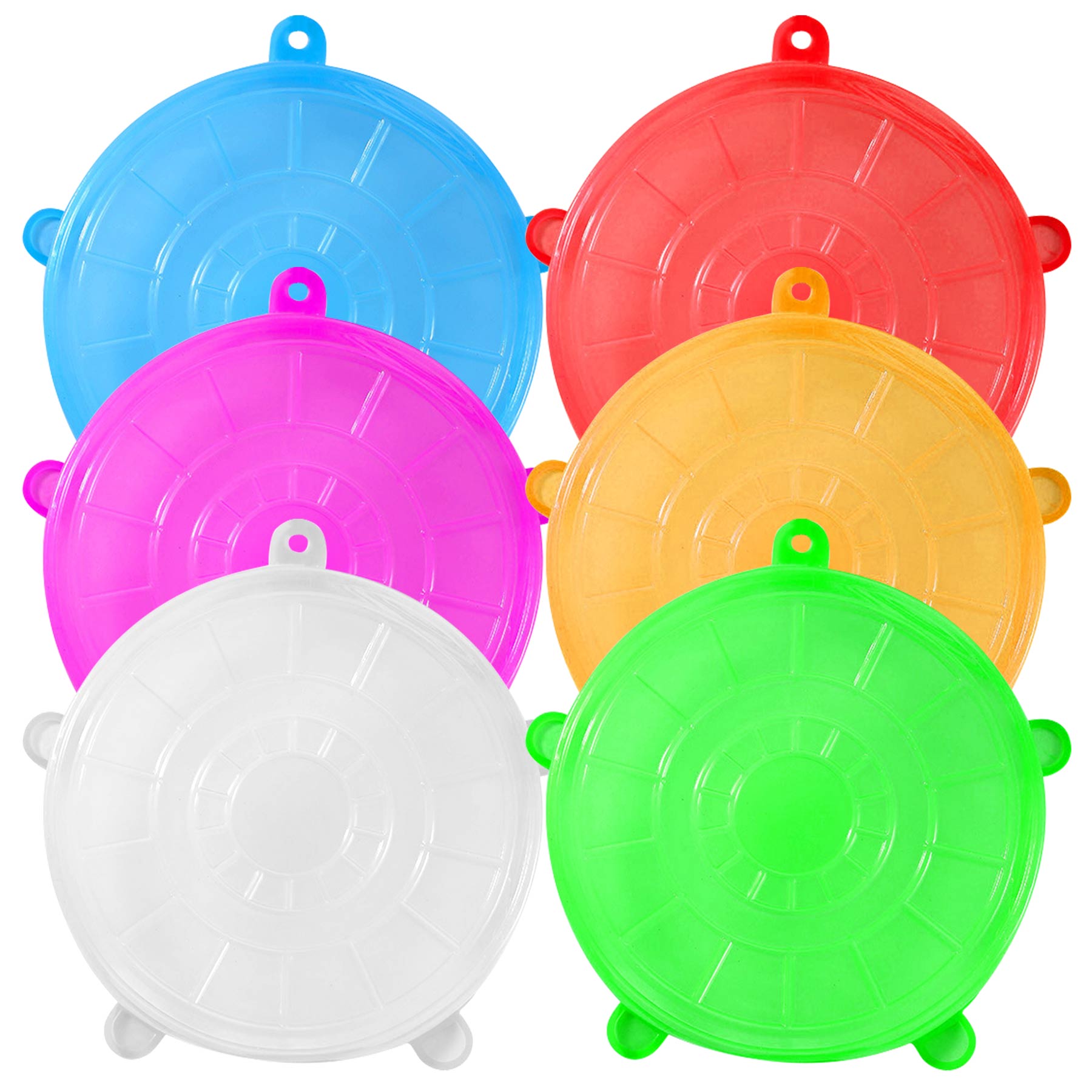 Silicone Bowl Covers 6 Piece Set 1