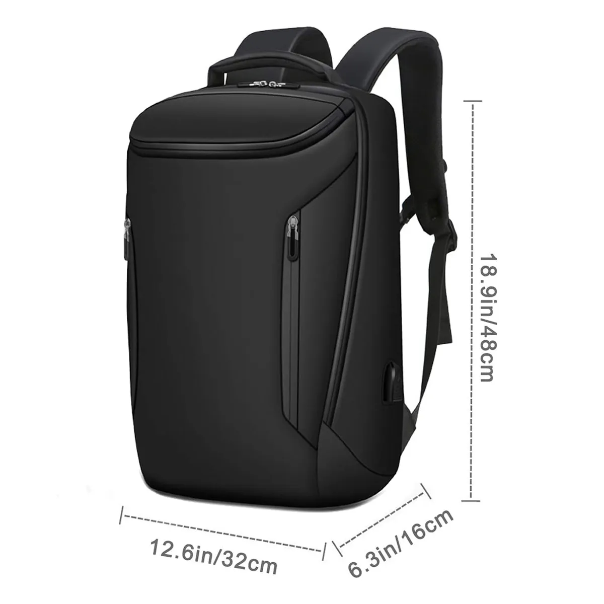 Business Anti-theft Travel Backpack Waterproof Laptop Bag 2