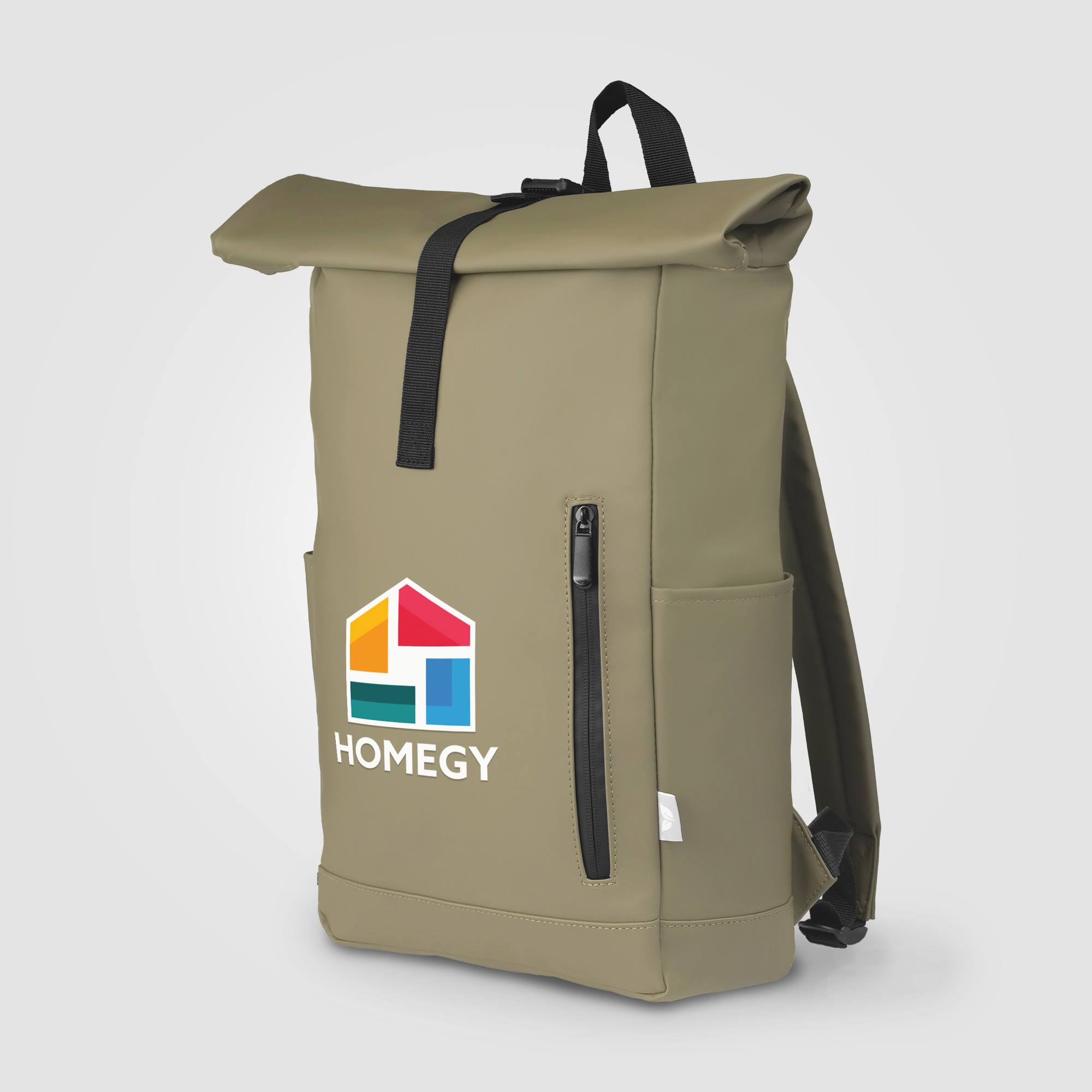Malmö rPET  Waterproof Zipper 15-Inch Laptop Rolltop Backpack – 12L 25