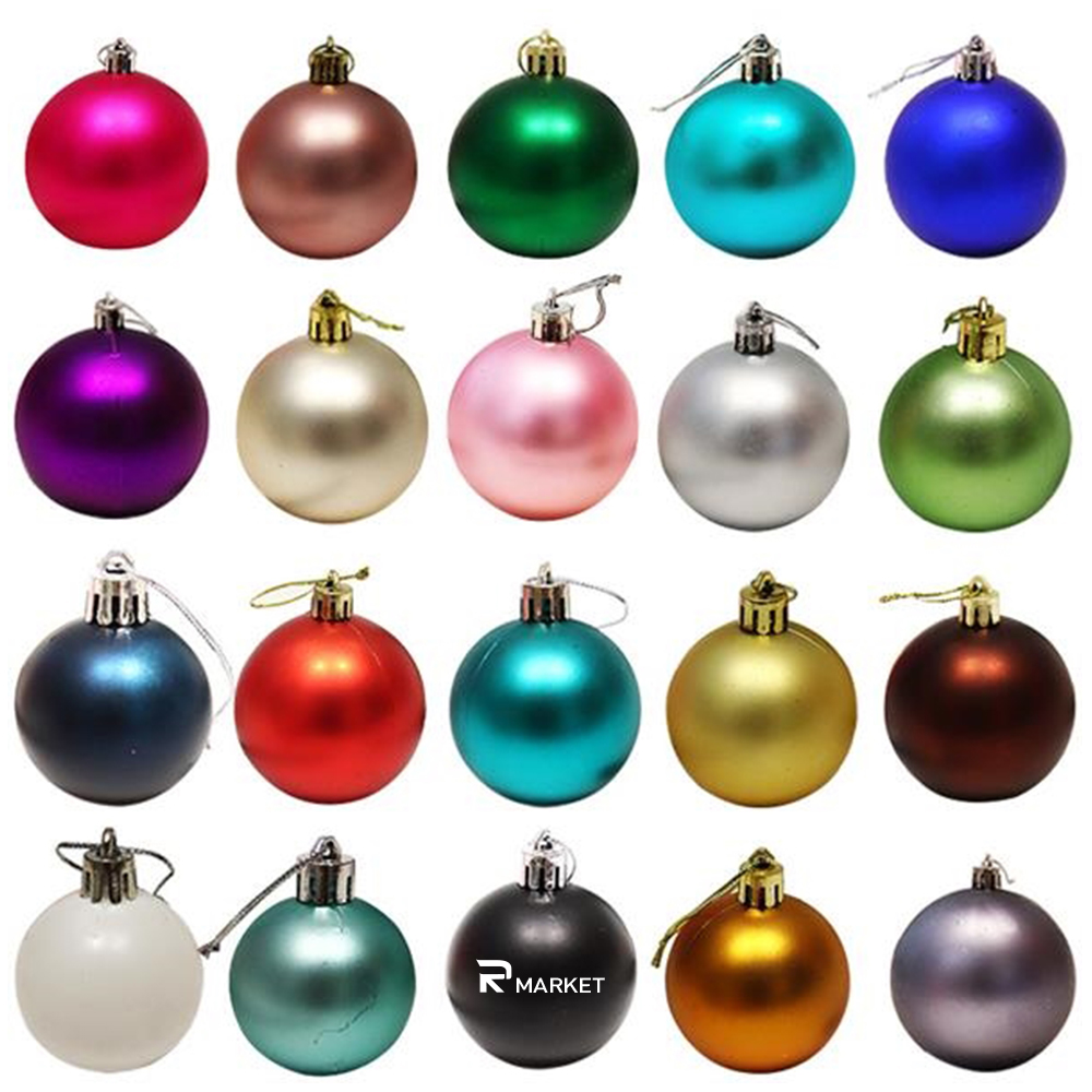 Colorful Plastic Christmas Ball 2
