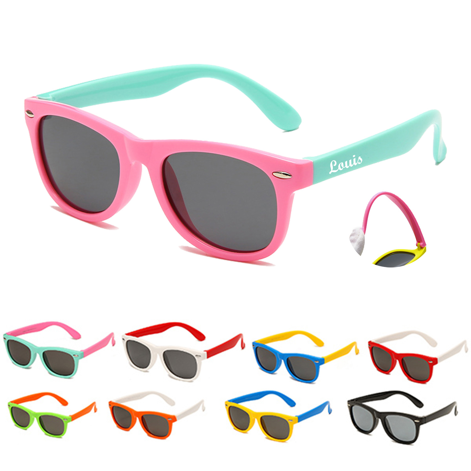 Silicone Kids Polarized Sunglasses 1