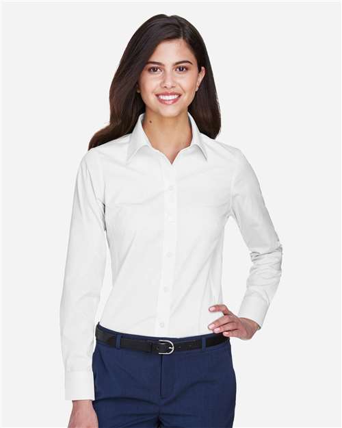 Women's Crown Collection® Oxford Woven Dress Shirt - D630W 25