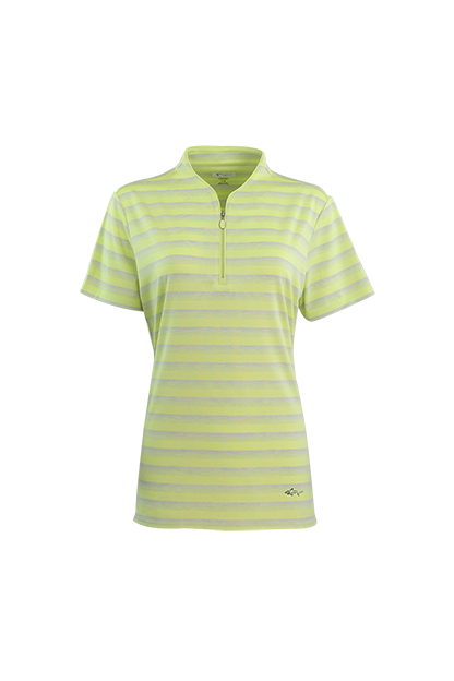 Women's Greg Norman LAB Stripe Polo 7