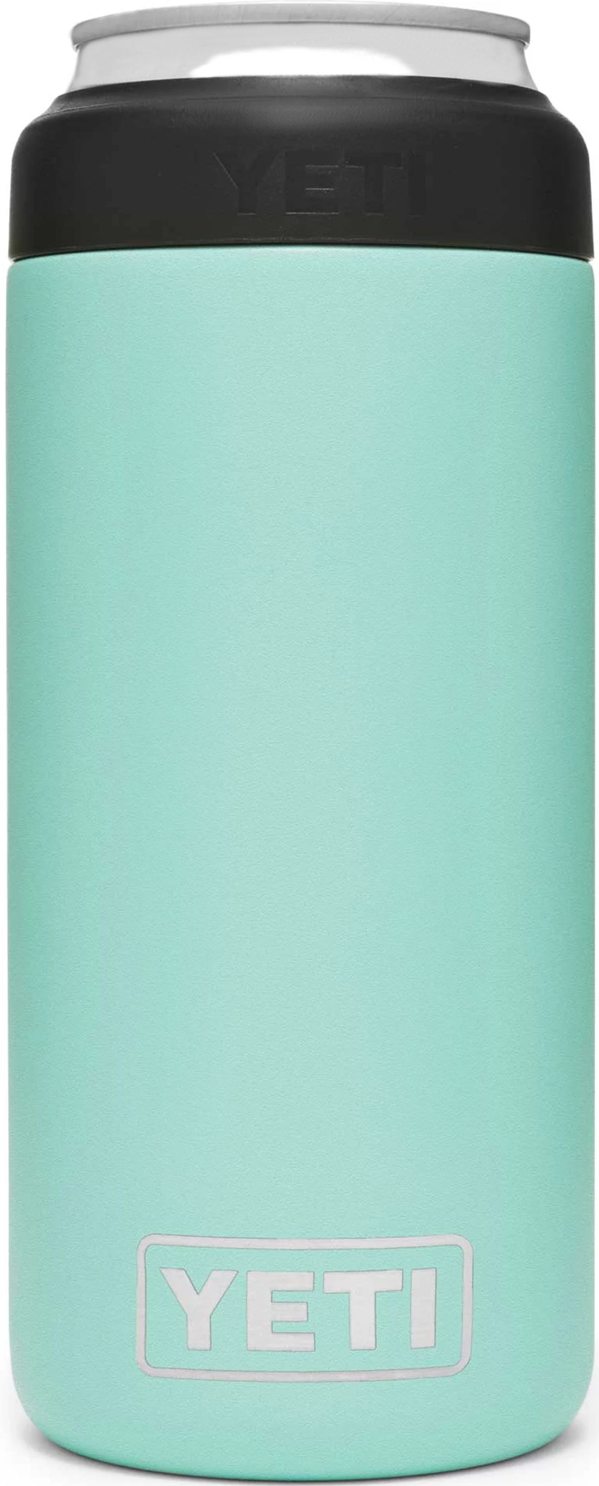 Authentic YETI Colster Slim Beverage Cooler, custom koozie with logo imprint 3