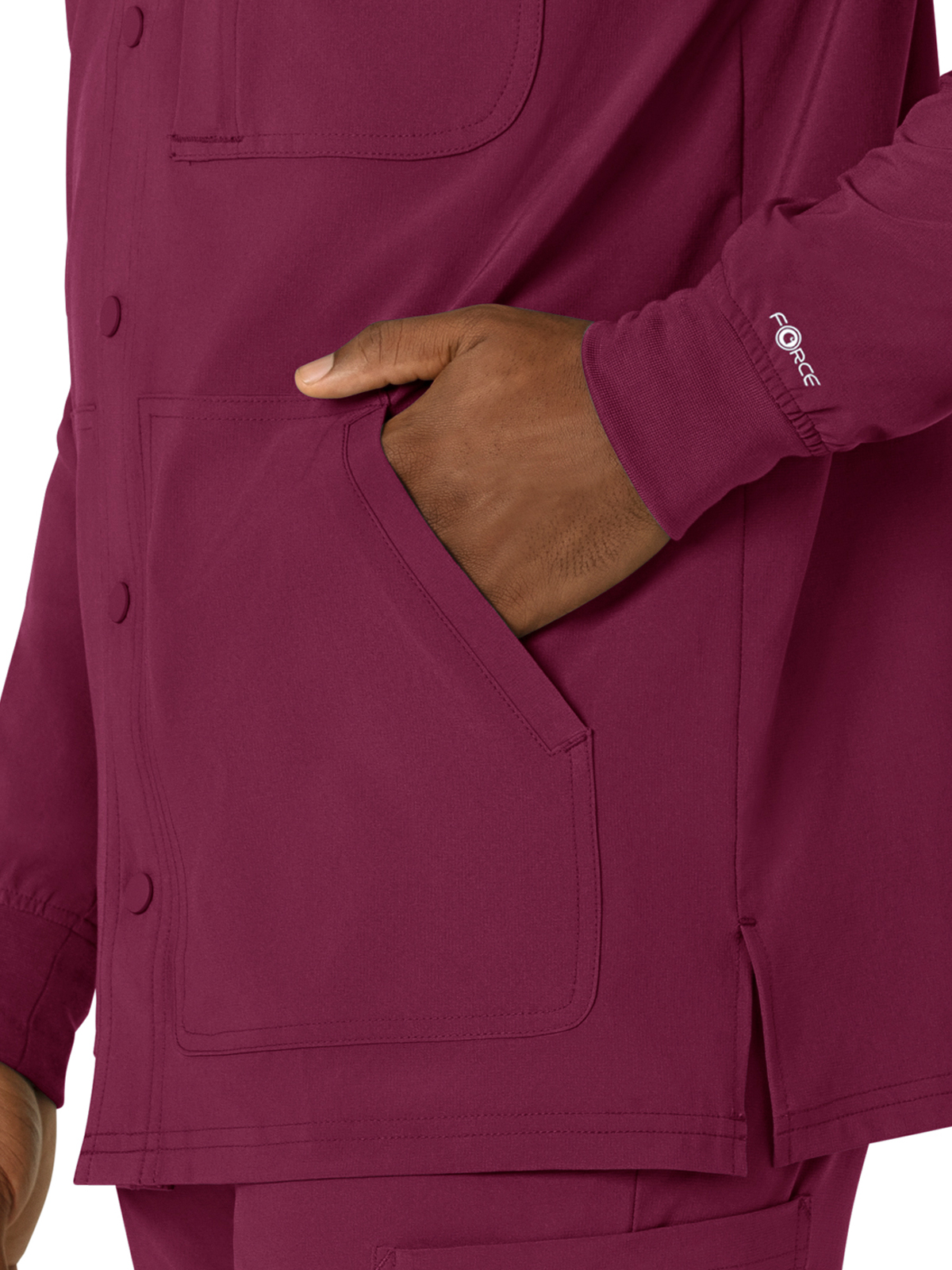 Carhartt Scrubs - Force Cross-Flex - Men's Five-Pocket Modern Fit Shirt Jacket 6