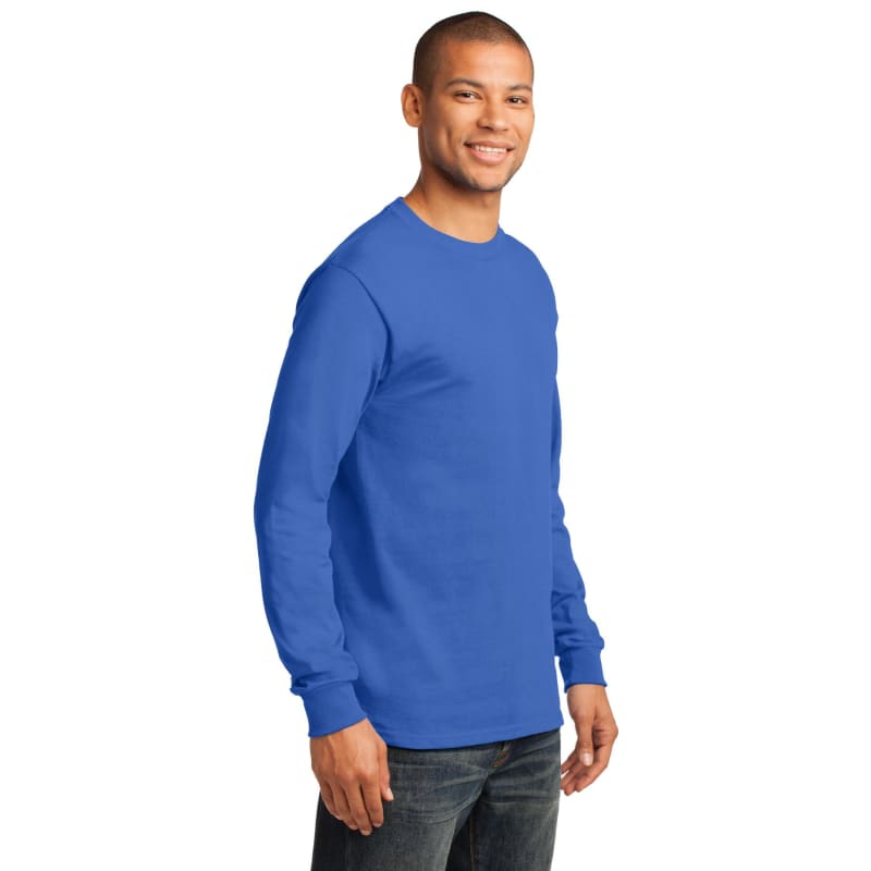 Port & Company Long Sleeve Essential Tee. 50