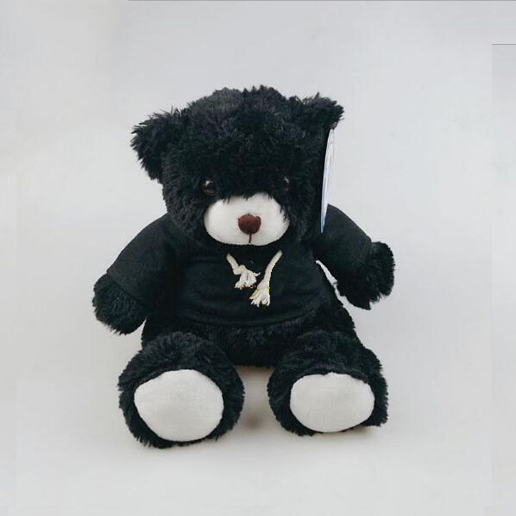10"Black Bear Stuffed Animal 2
