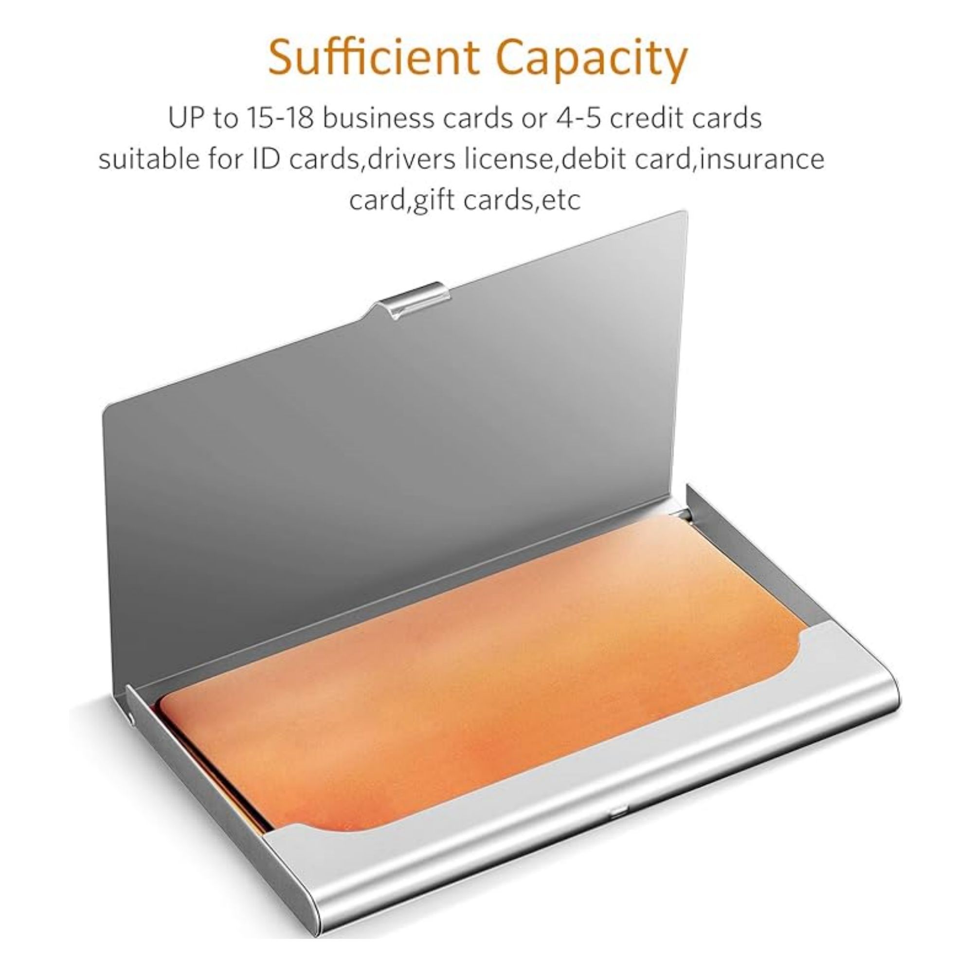 Aluminum Business Name Card Holder 4