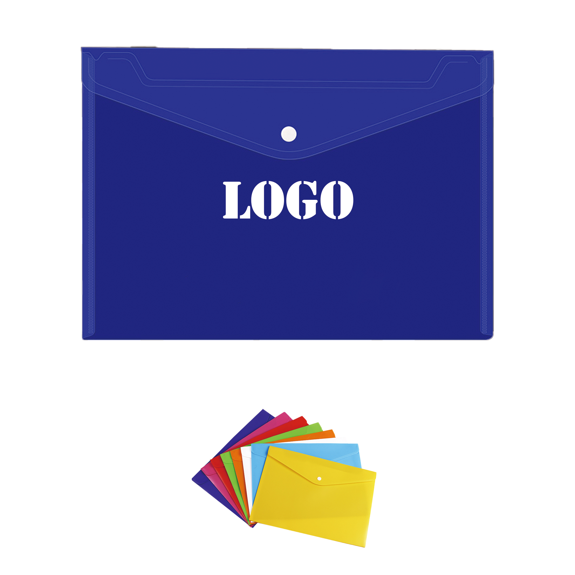 A4 Transparent PP File Bags 2