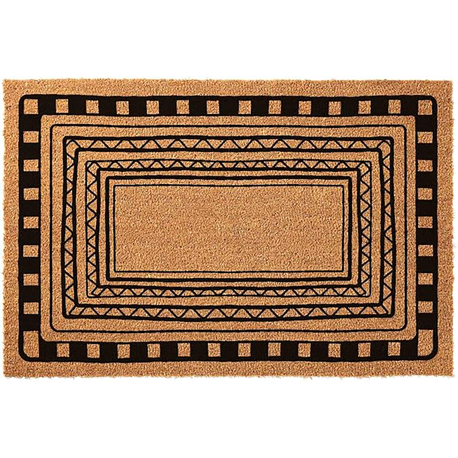 Coconut Shell Fiber Door Mat, Customizable 15
