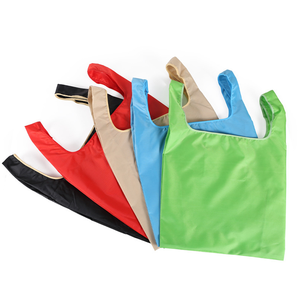 Portable Oxford folding tote shopping bag