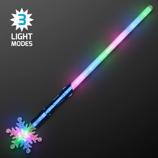 Snowflake Light Staff LED Saber 3