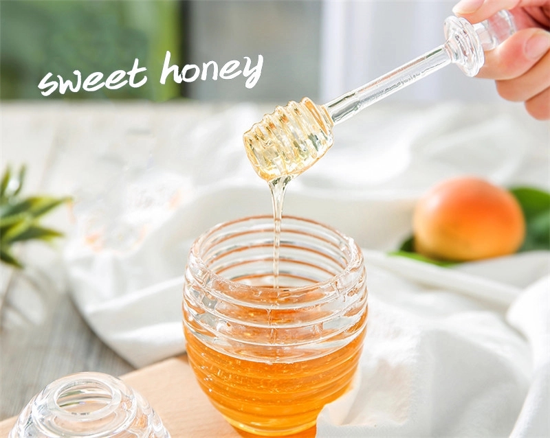 Honey Jar with Stirring Rod 2