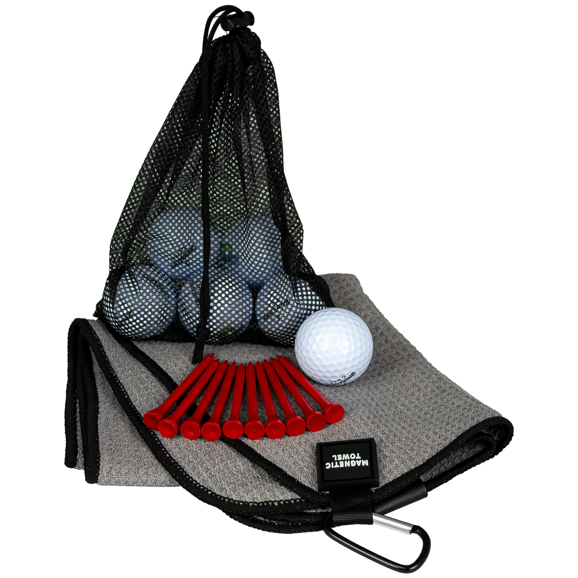 Maggy Towel Kit with Bridgestone Treo Golf Balls 2