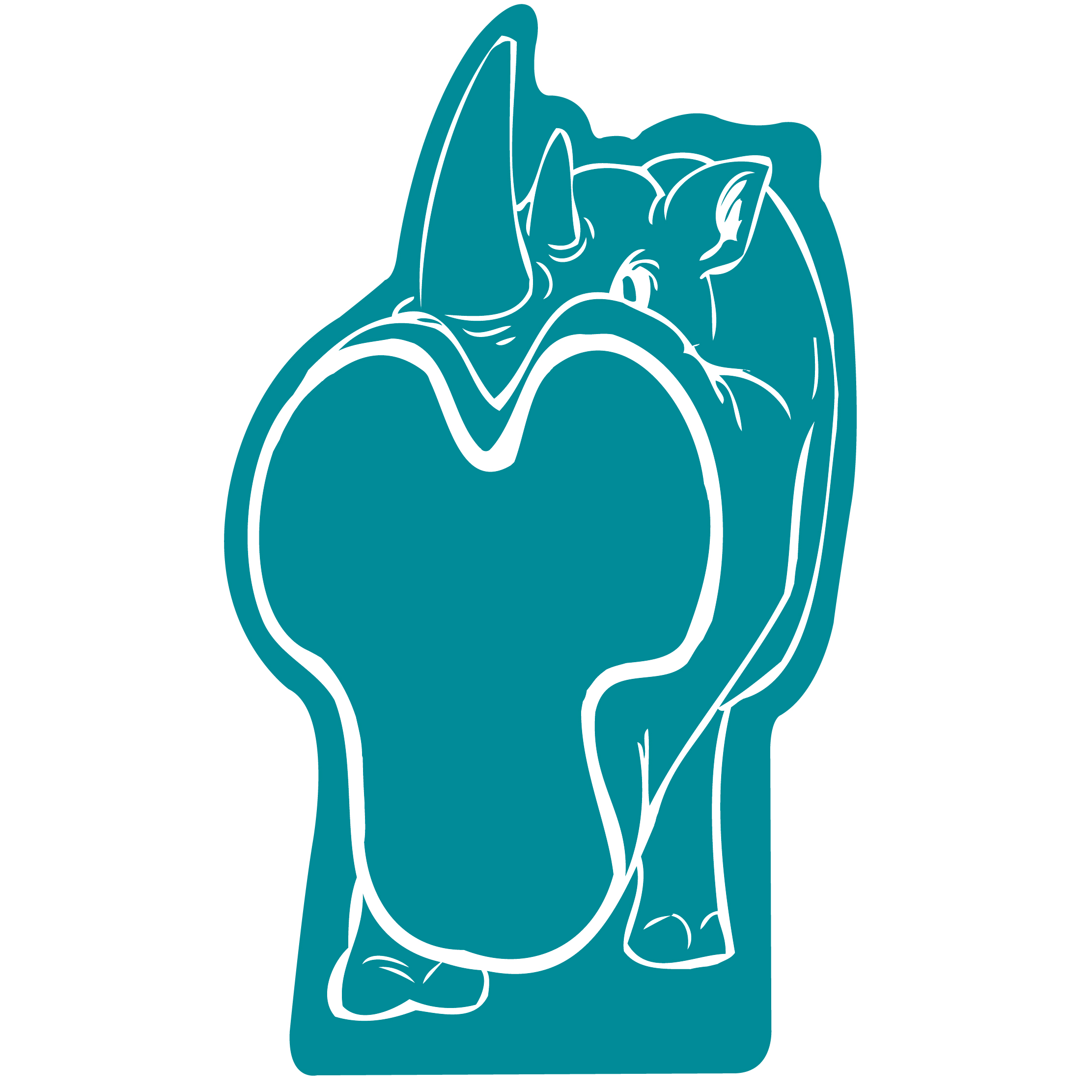 Foam Rhino Hoof Mitt 21