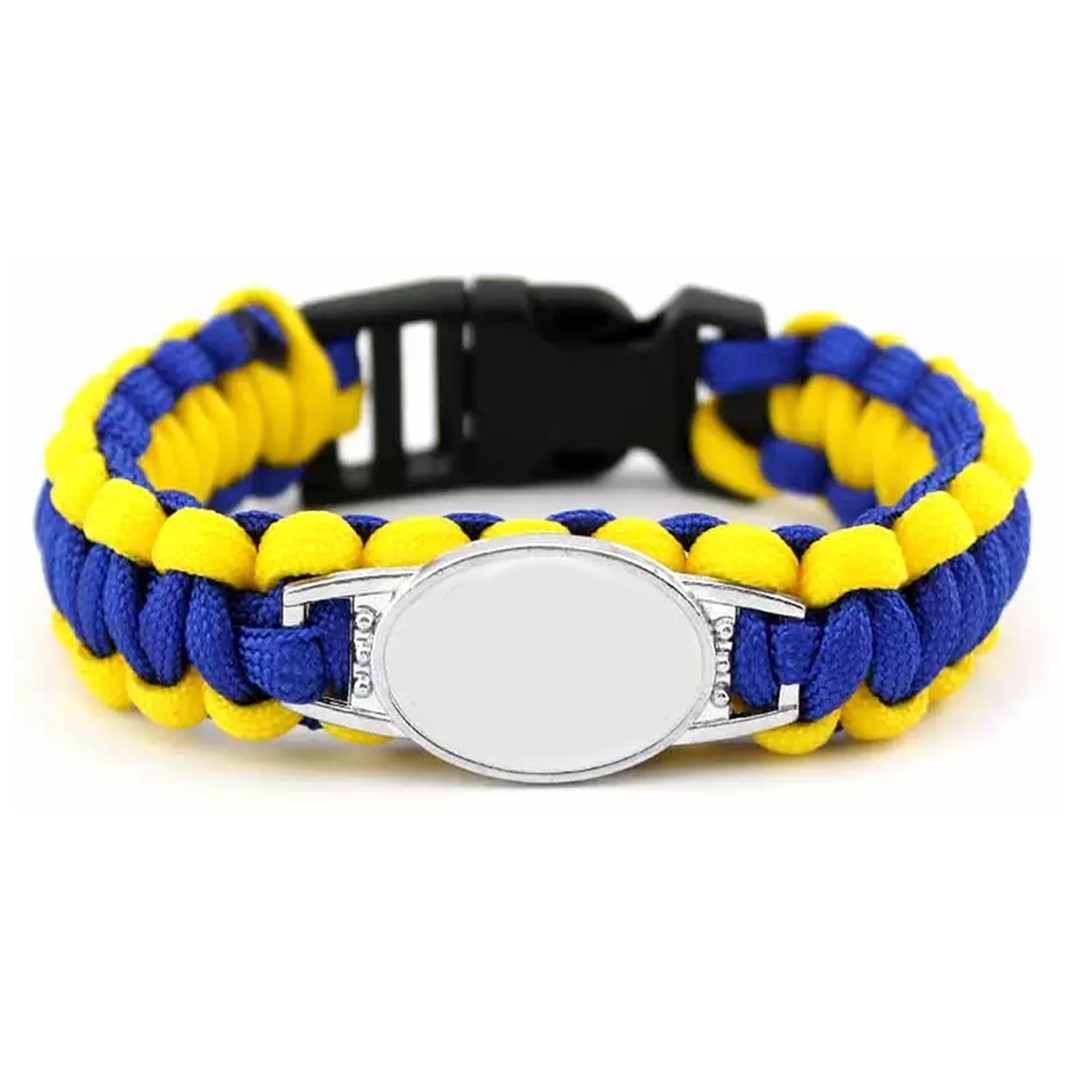 Breast Cancer Paracord Survival Bracelet 5