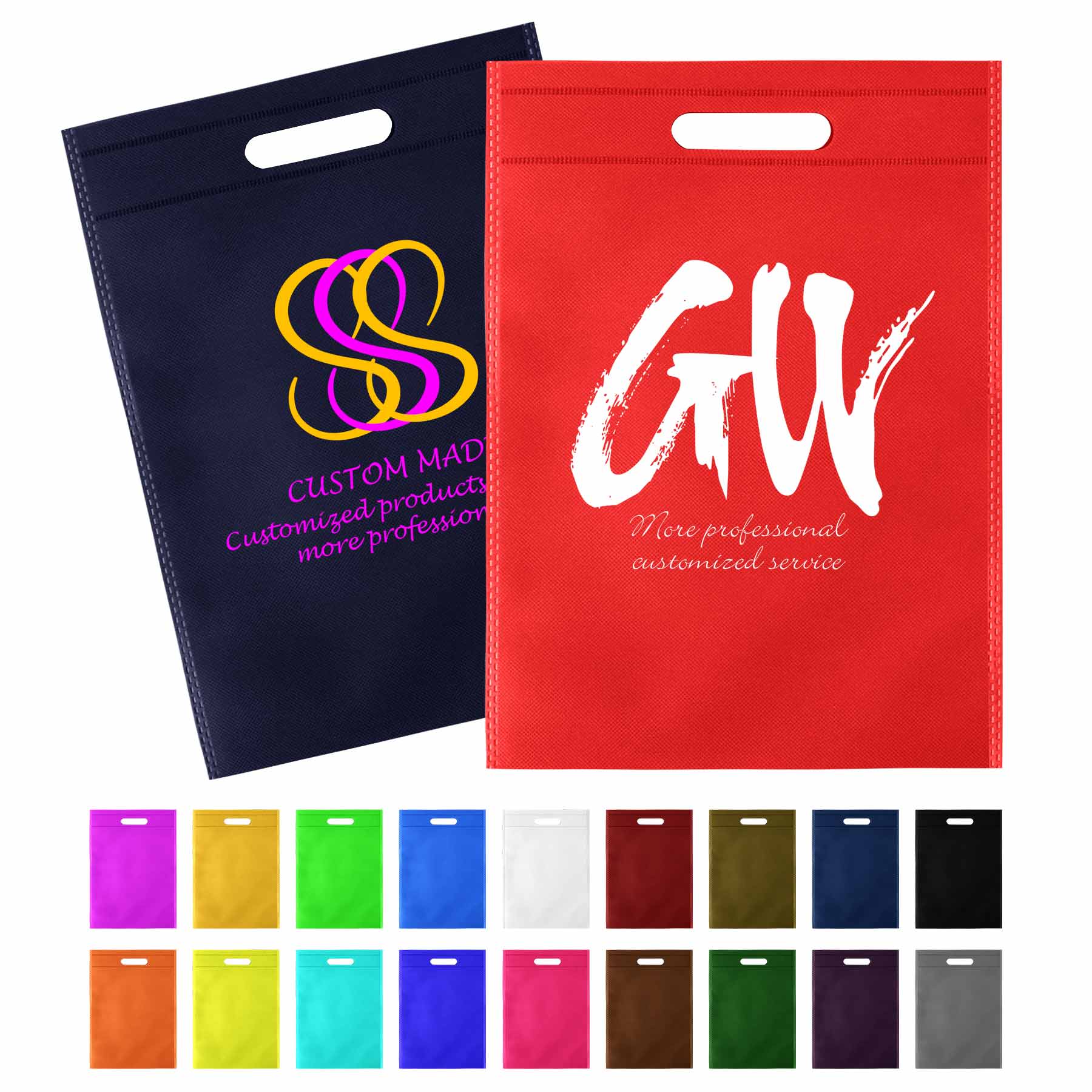 Non-Woven Die Cut Tote Bag 1