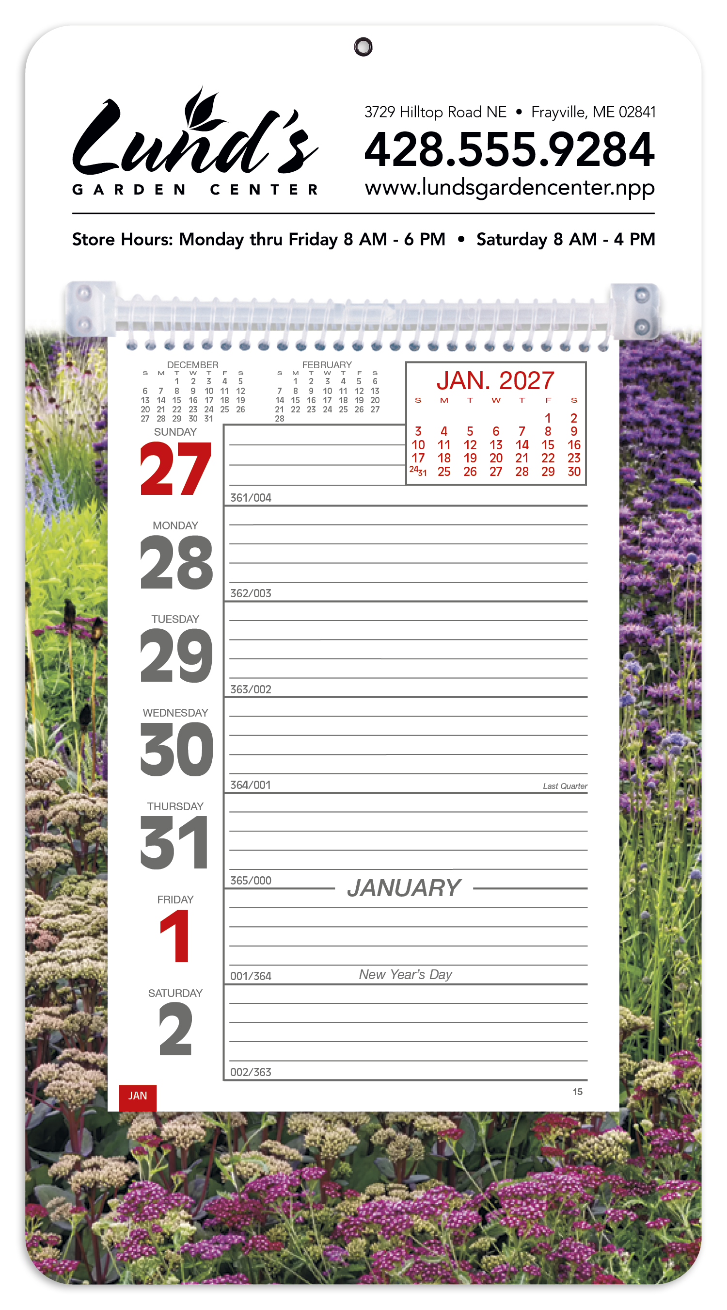 Triumph® Calendars Full-Color Weekly Memo Calendar 36