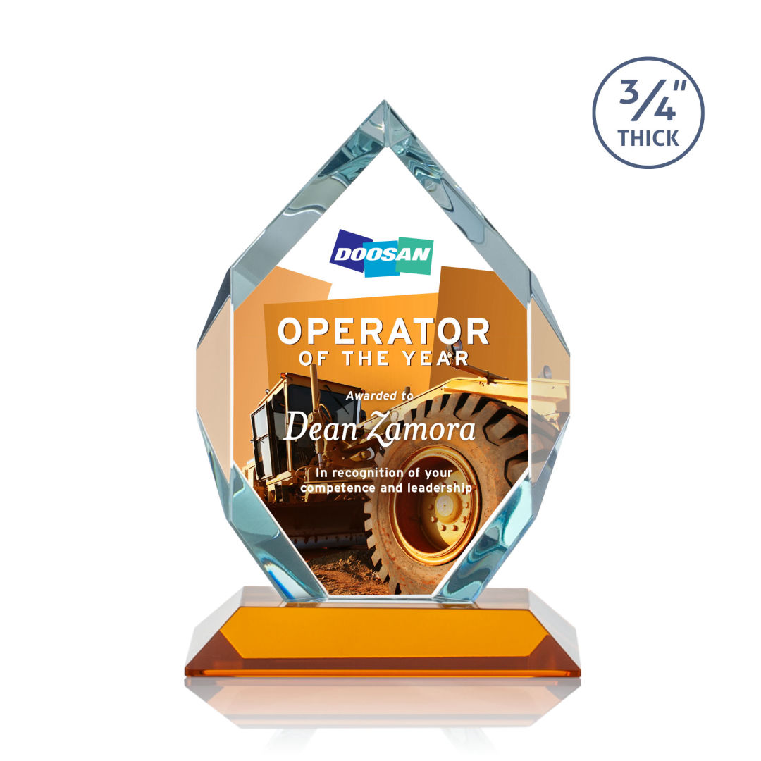 Royal Diamond VividPrint™ Award - Amber 18