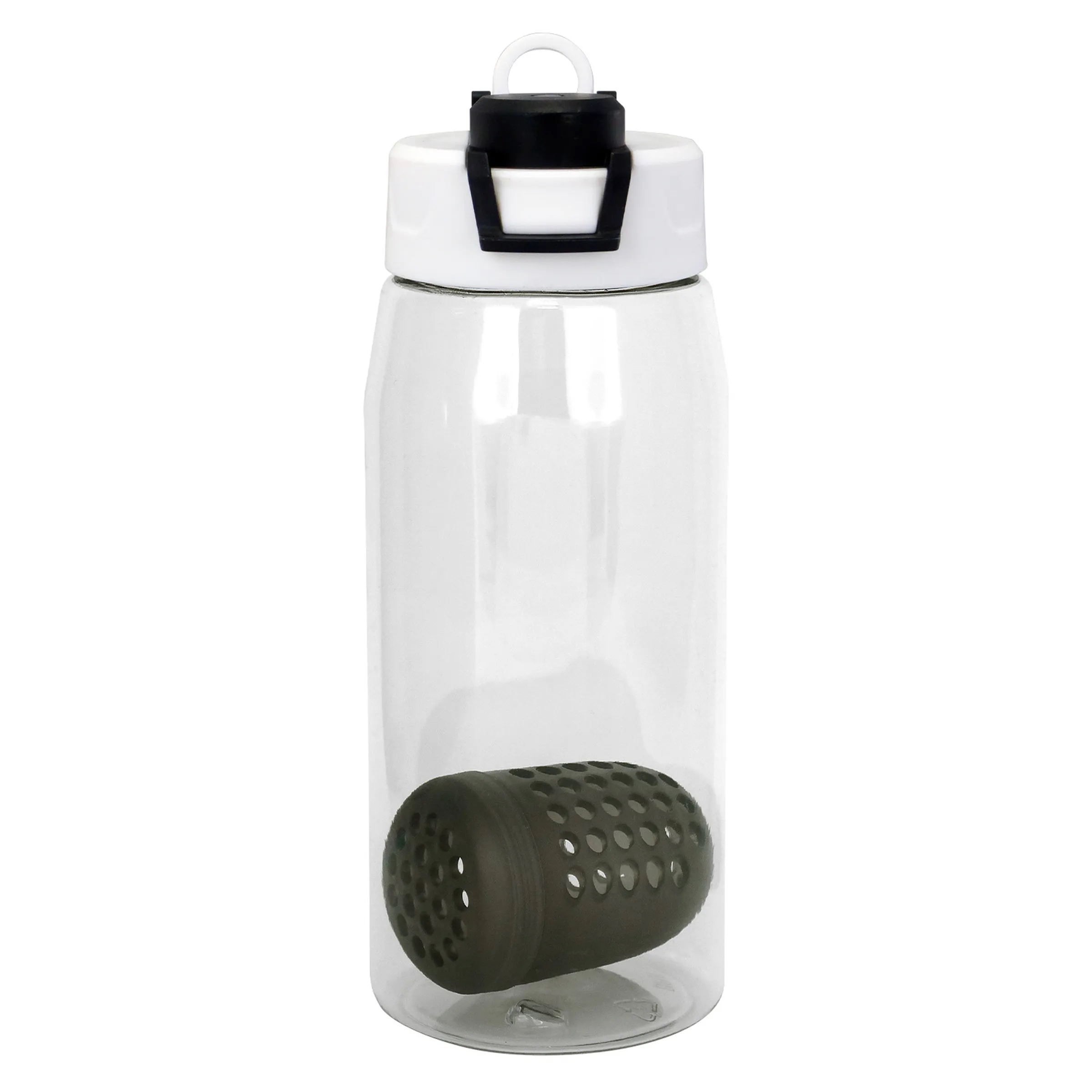 Two Tone Pop Up 25 oz. Recycled Bottle with Floating Infuser 10