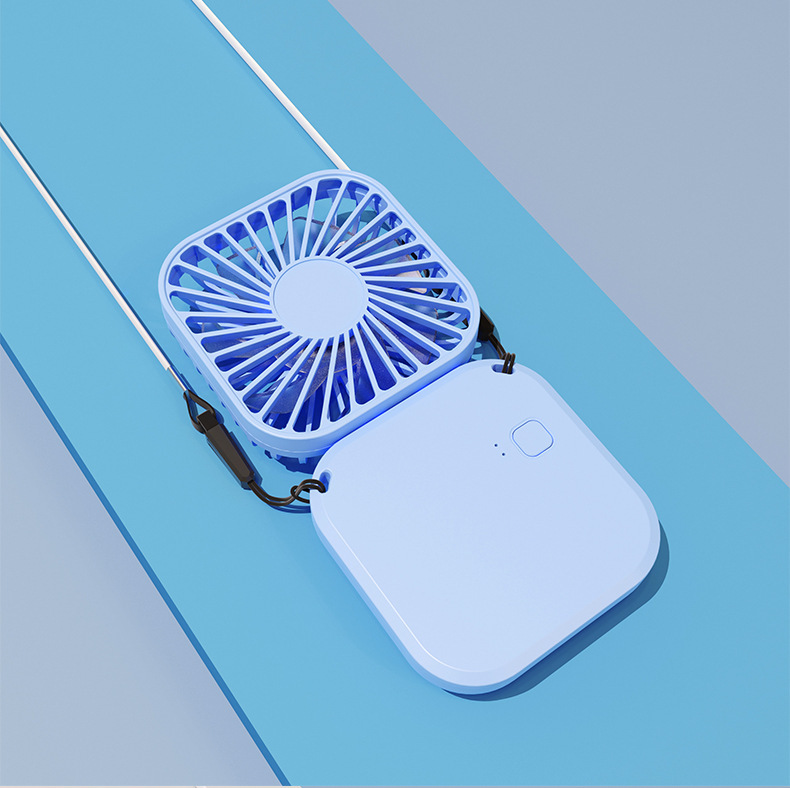 Portable Necklace Foldable Fan 3
