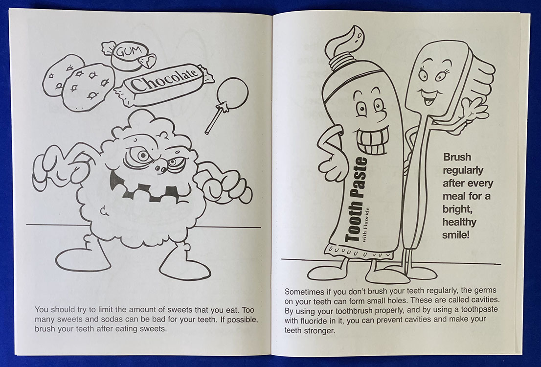 COLORING BOOK - Always Have A Healthy Smile Coloring & Activity Book 3