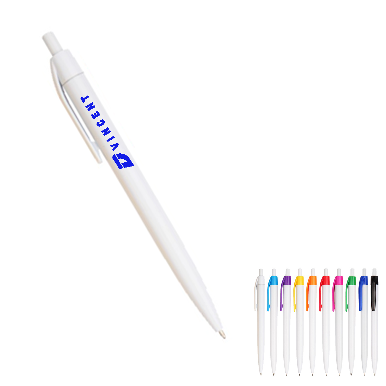 Plastic Click Pen 2