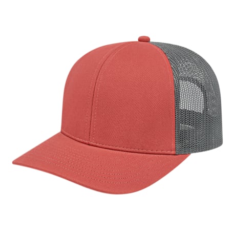 Cap America Poly/Cotton Trucker Mesh Back Cap 206