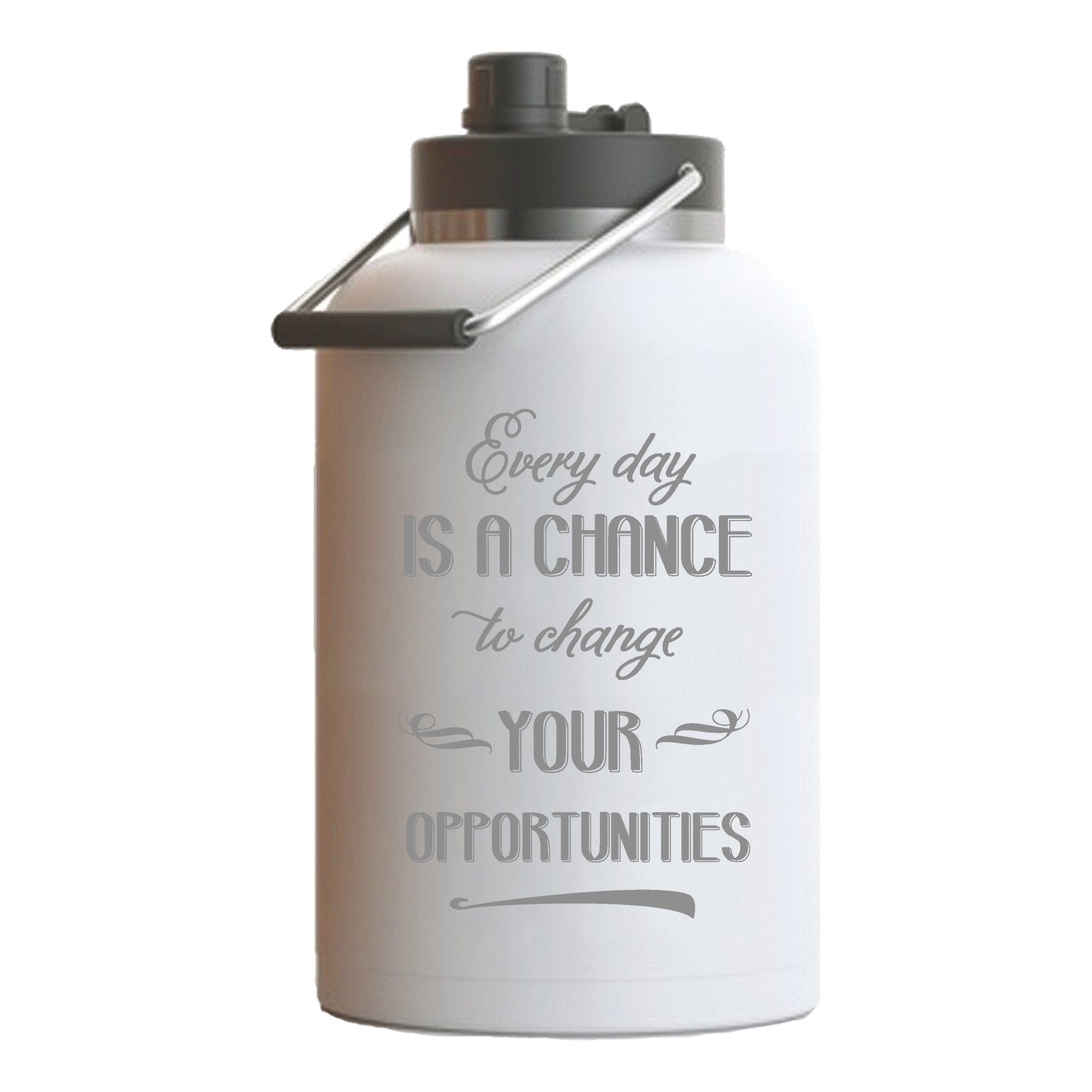 RTIC One Gallon Ringed Stainless Steel Jug 8