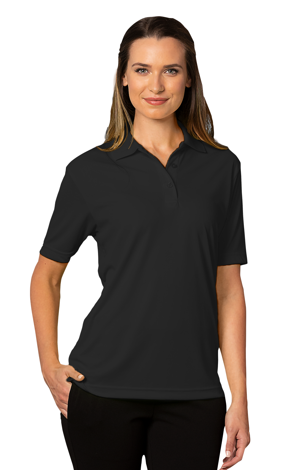 Ladies' Titan Value Wicking Short-Sleeve Polo 50