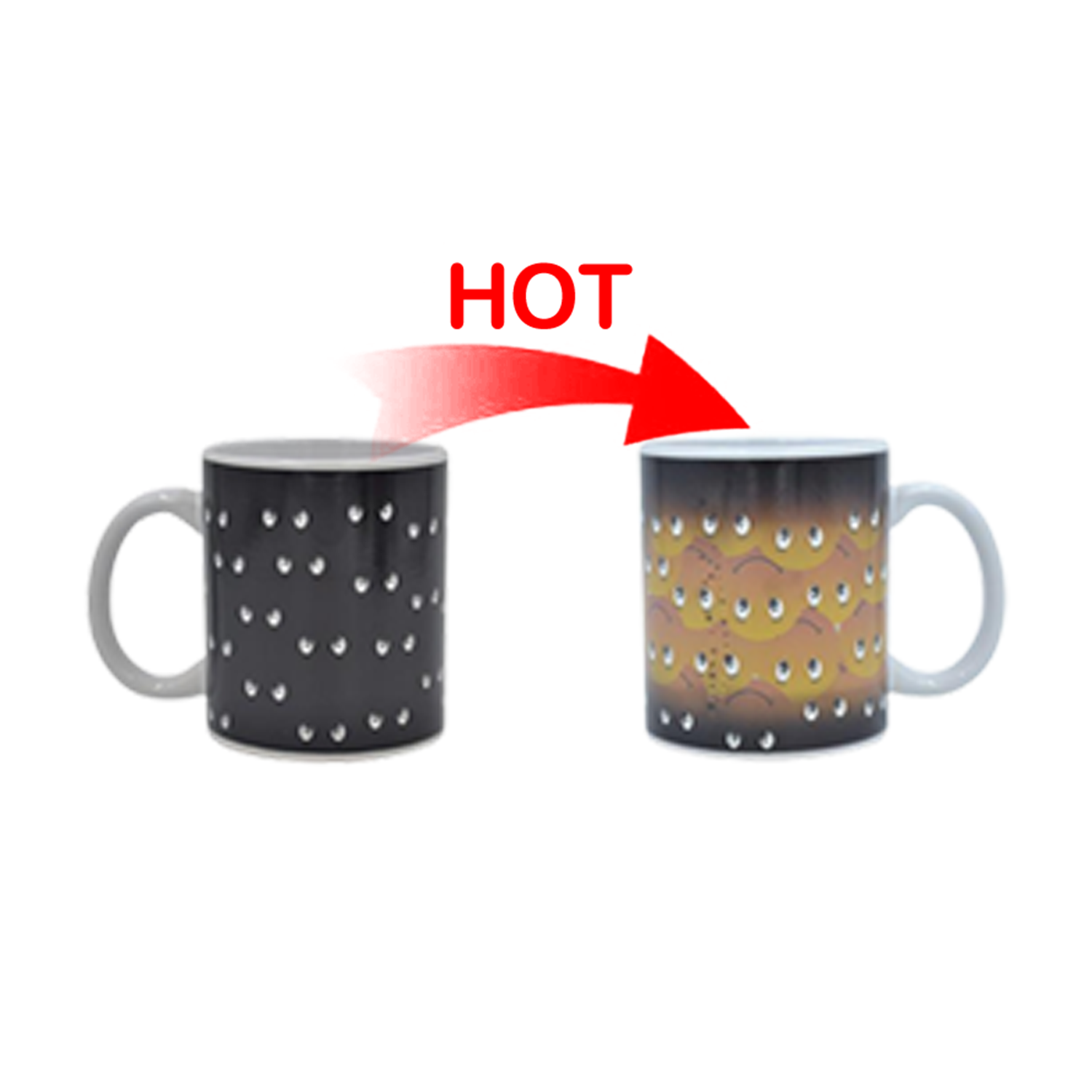 12oz Magic Color Changing Ceramic Coffee Mug 4
