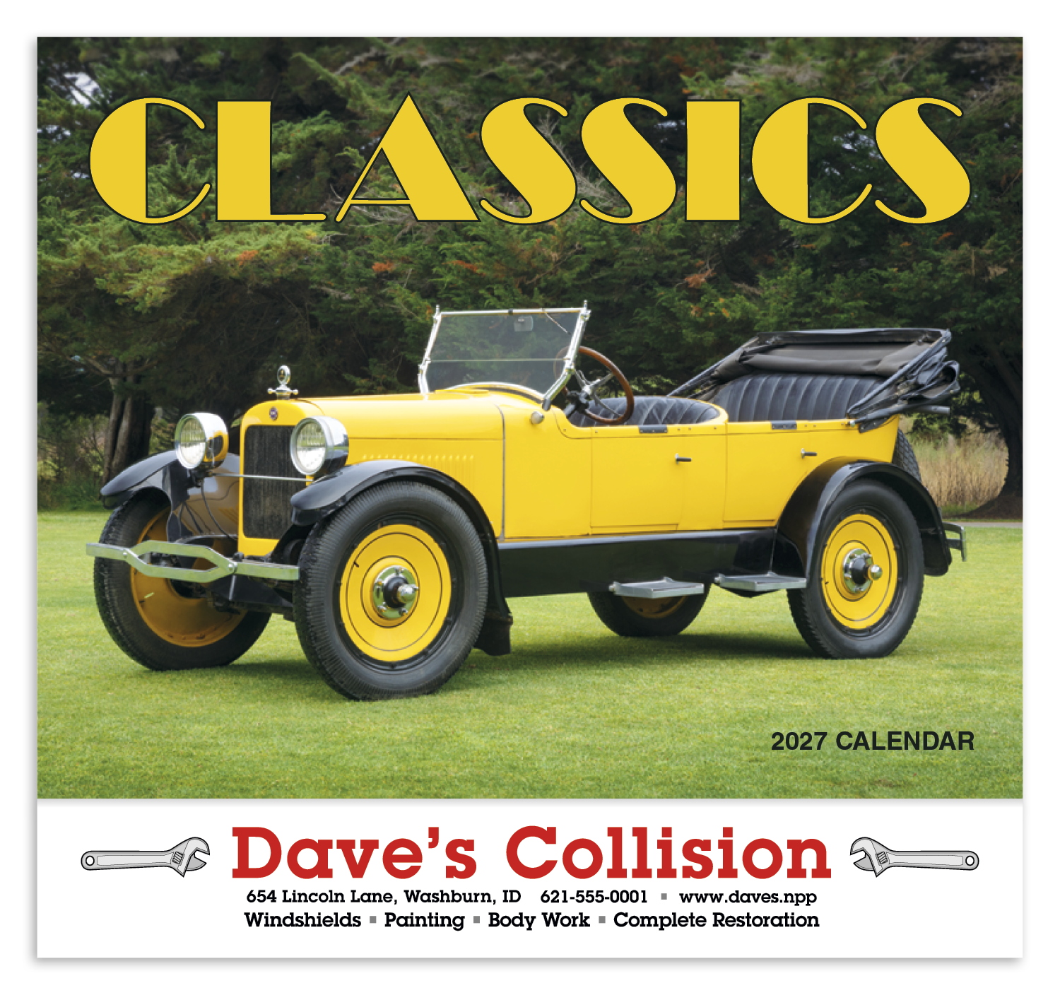 HotLine® Products Classics Appointment Calendar - Stapled 48
