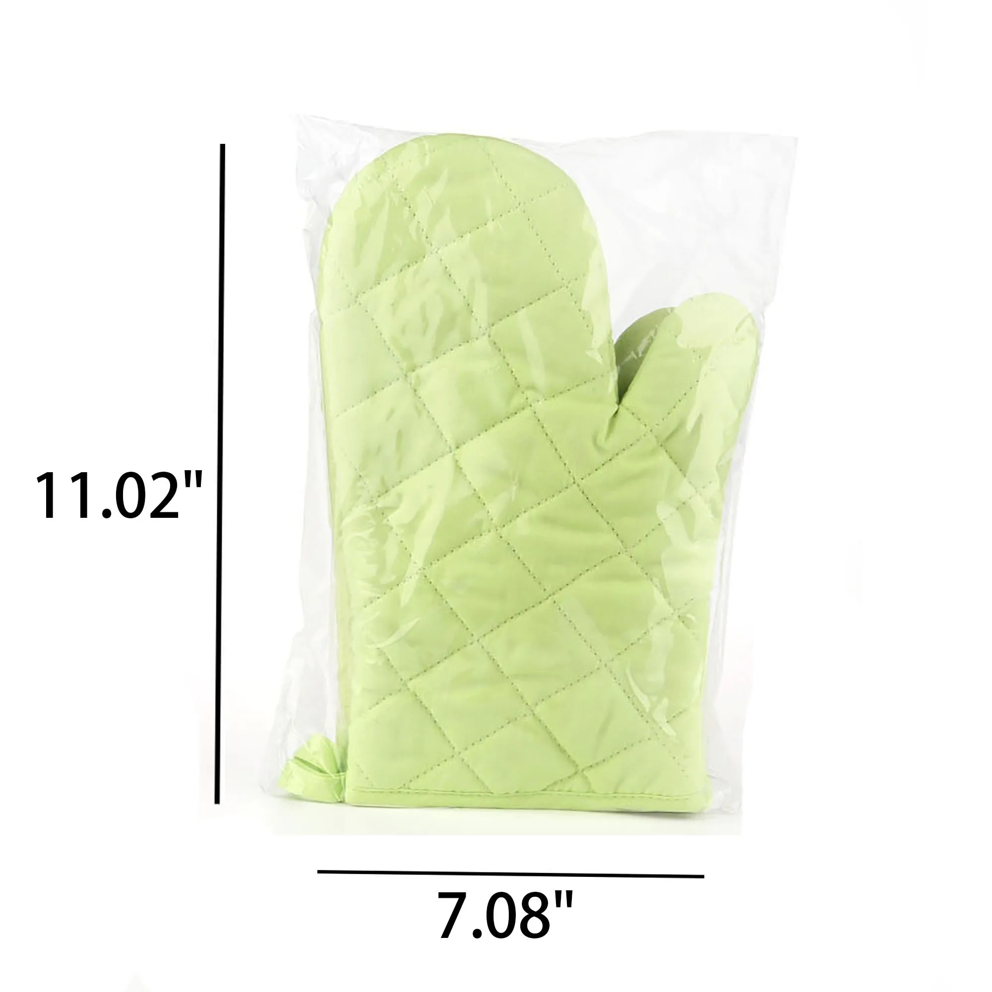 Thicken Long Kitchen Cotton Oven Glove 8