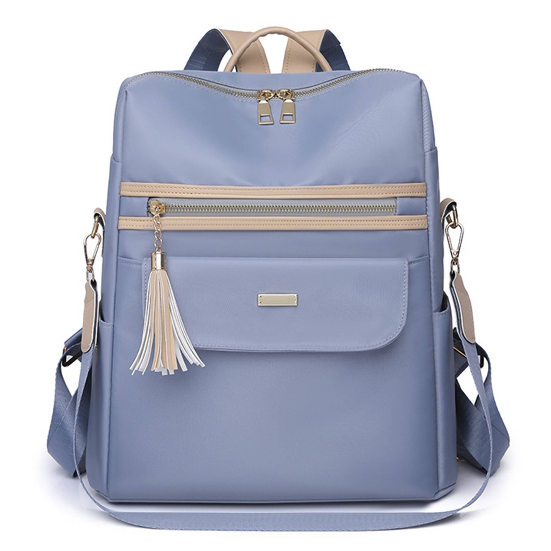 Women's Oxford Cloth Dual-use Casual Backpack 5