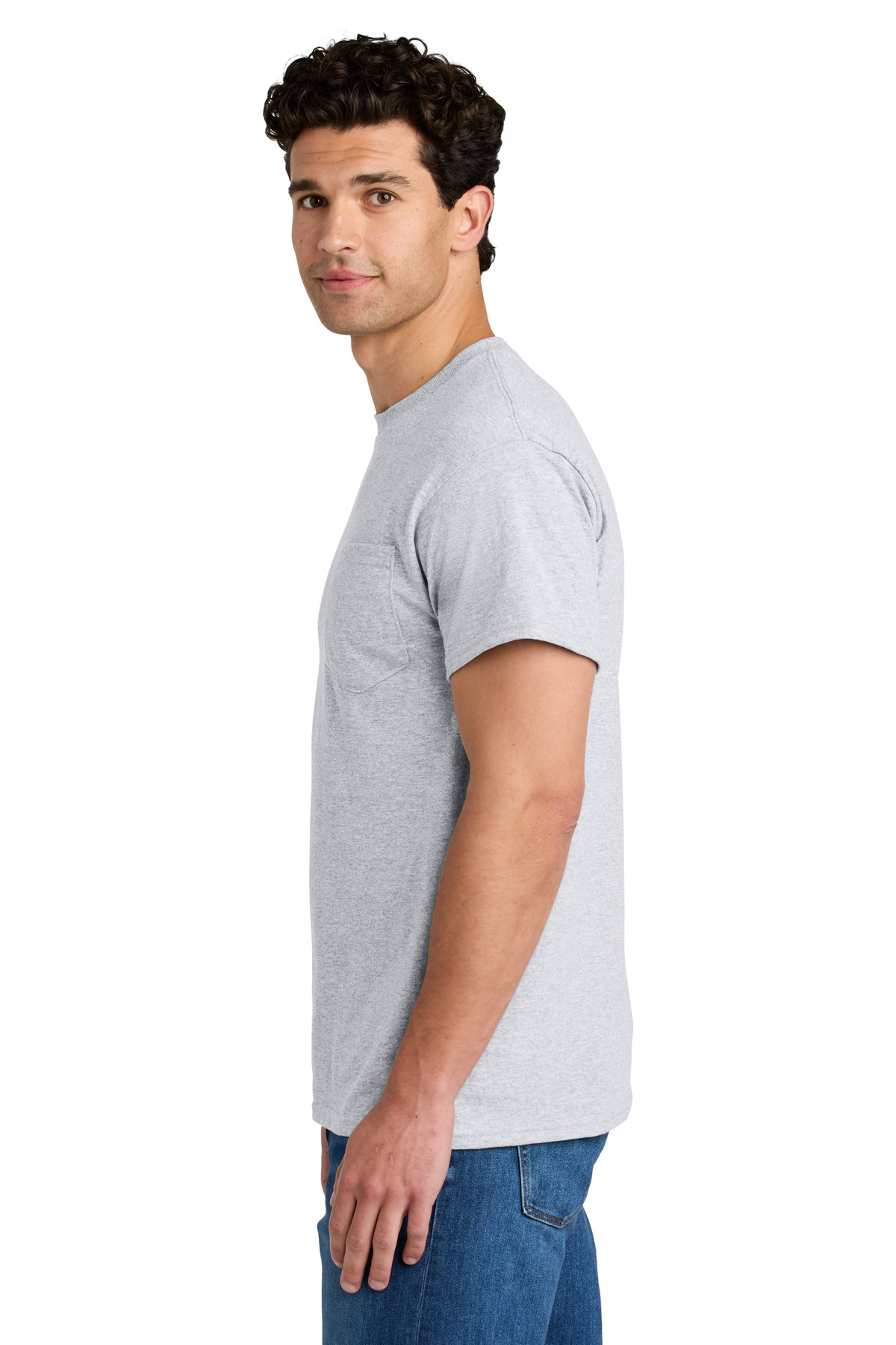 Gildan - DryBlend 50 Cotton/50 Poly Pocket T-Shirt. 8300 7