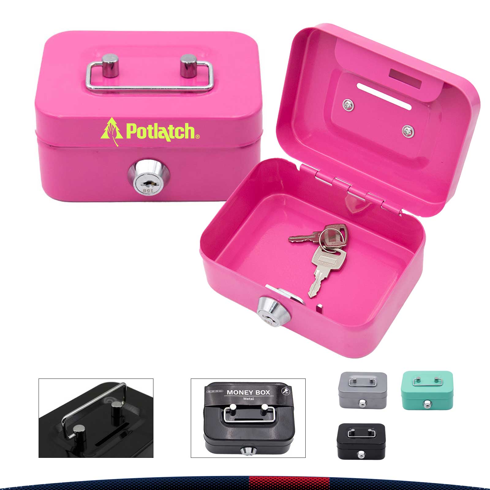 Metal Money Box 6
