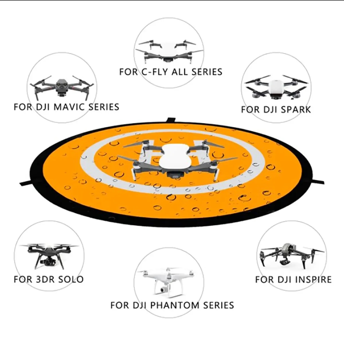 55cm 75cm 110cm Drone Landing Pads for RC Quadcopters 6