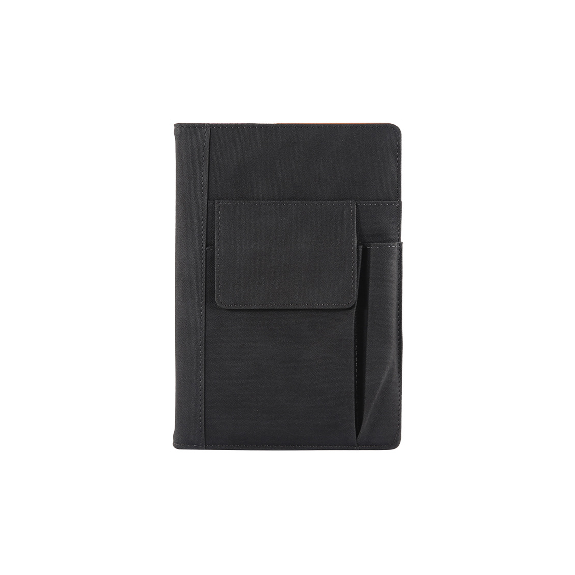 Multi Functional Notebook With Pen Slot And Storage Pockets A5 8.66" x 5.9" 7