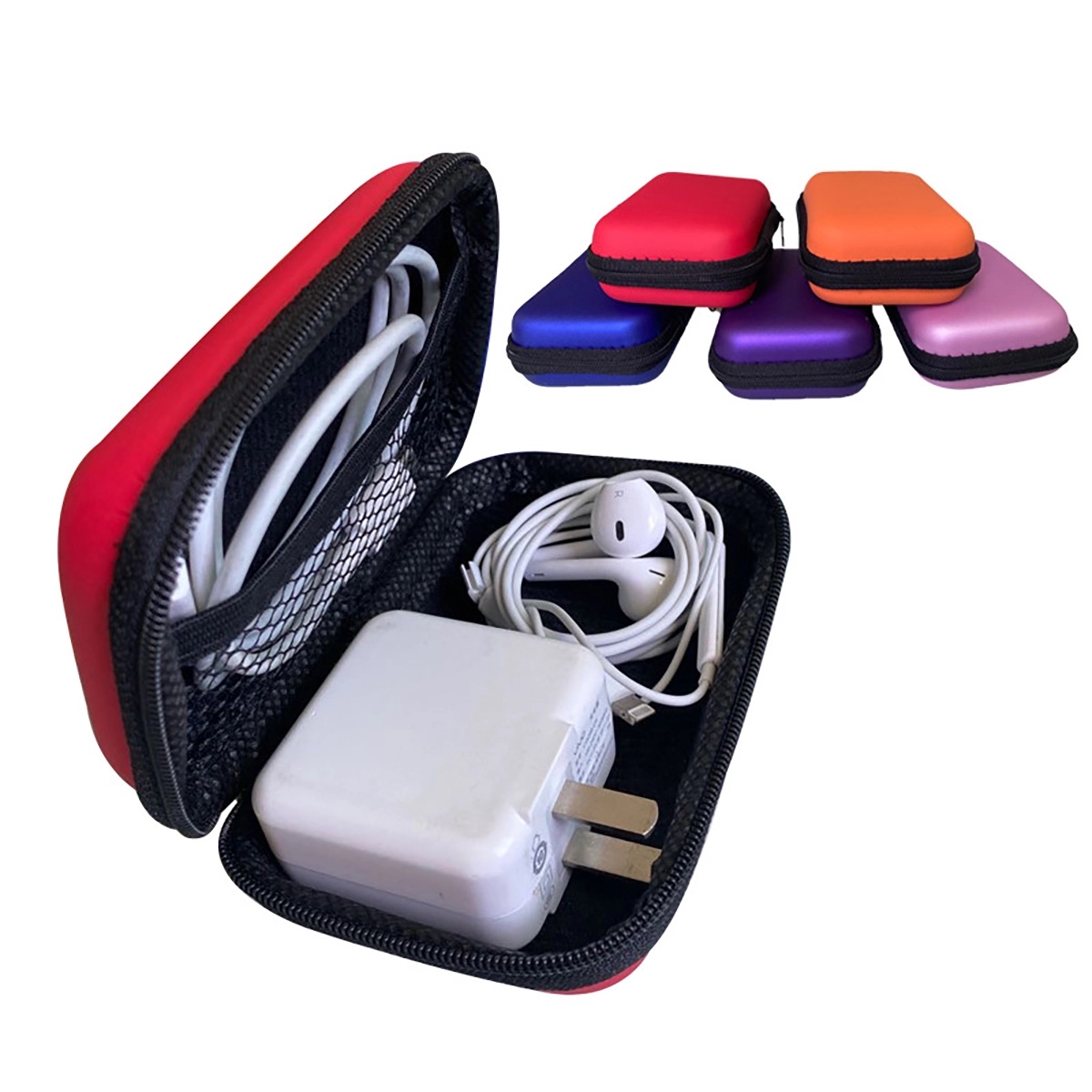 Eva Protective Case Data Cable Storage Bag 2