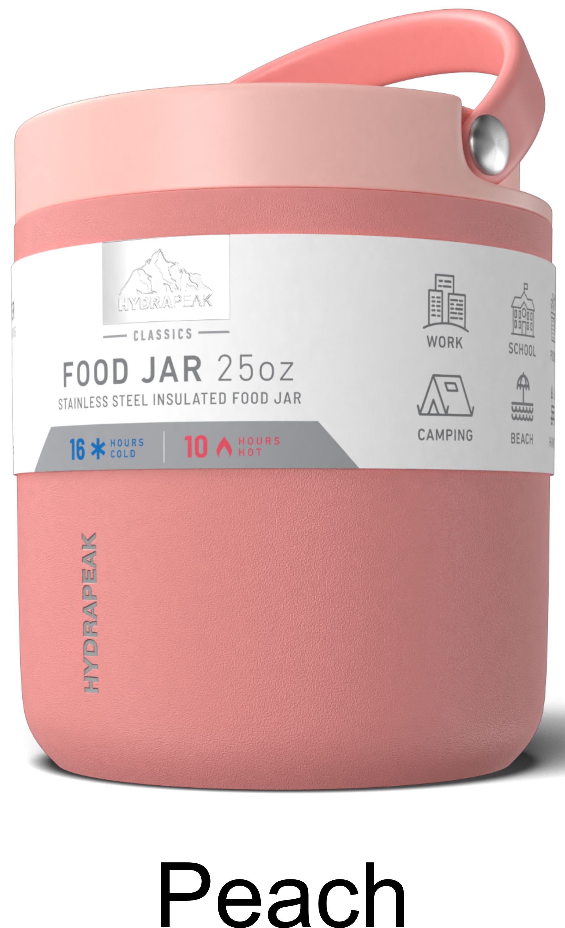 25 oz Hydrapeak Thermos Food Jar LIFETIME WARRANTY! 7