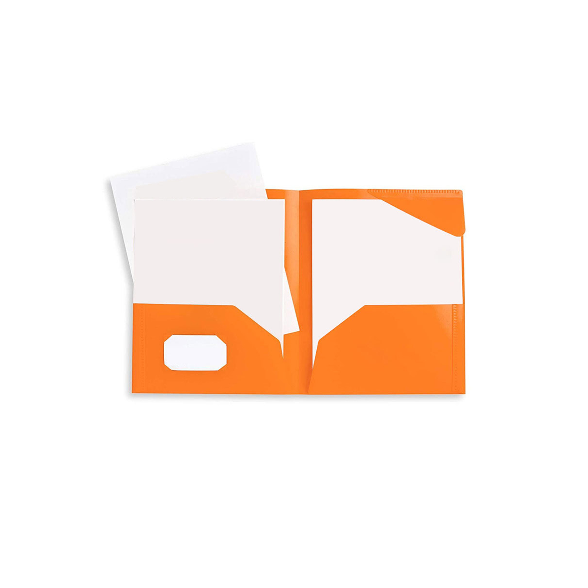 Plastic Two Pocket Folder 5