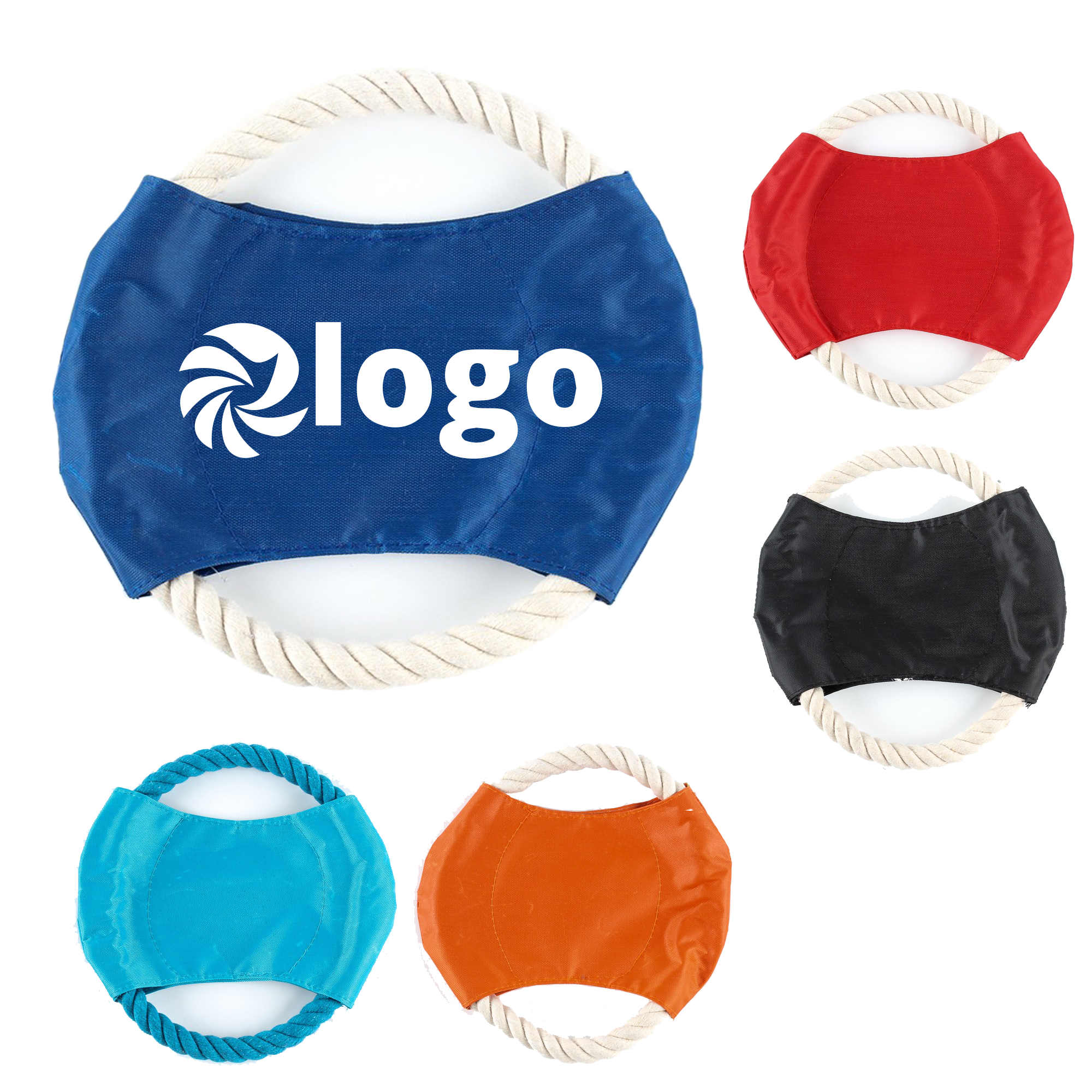 Interactive Cotton Rope Dog flying disc