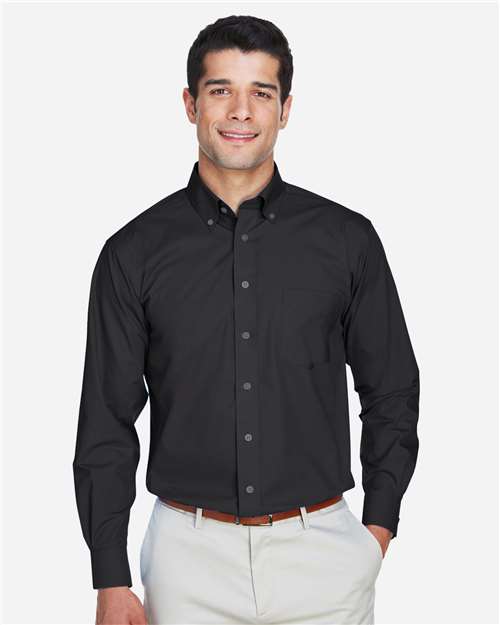 Men's Crown Collection® Broadcloth Woven Dress Shirt - D620 57