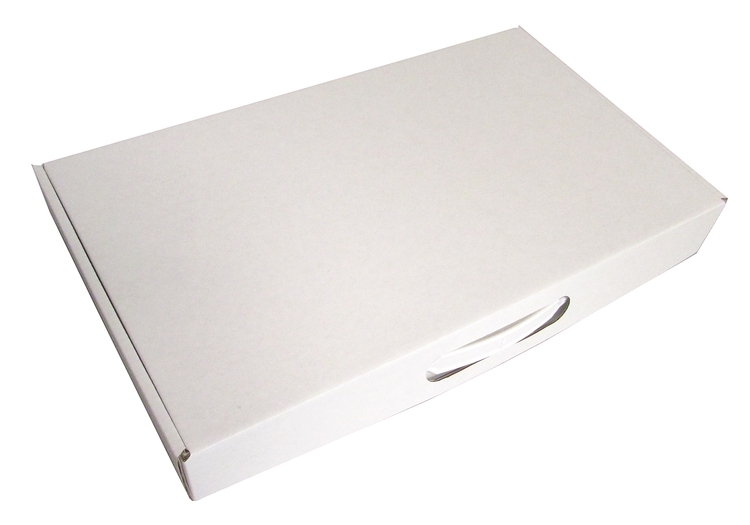 15 1/4" x 8 3/4" x 2" - E-Flute Box with Handle 1