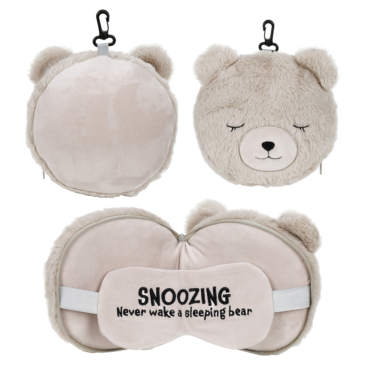 Comfort Pals™ Bear 2-in-1 Pillow Sleep Mask 9